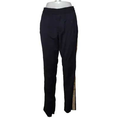 Byxor (Blå) från Palm Angels Metallfiber, Polyester, Ull, Viskos
