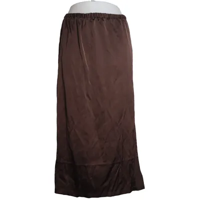 Jupe longue (Marron) de Part Two Polyester recyclé, Viscose