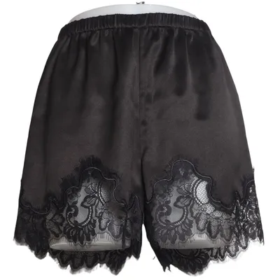 Short (Noir) de Wakakuu Icons Acétate, Polyamide, Polyester