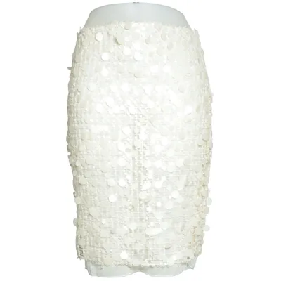 Skirt (Sequin Knee Length Skirt) from NA-KD Polyester