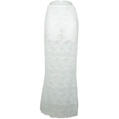 Långkjol (Vit) från Bik Bok