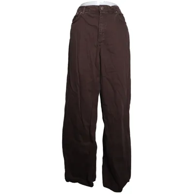 Jean (Marron) de NA-KD Coton, Polyester