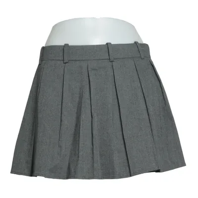 Kjol (Grå) från Zara Elastan, Polyester, Viskos