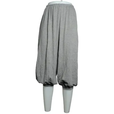 Harem pants (Gray) from Weekday Elastane, Lyocell