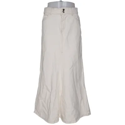 Jeanskjol (Vit) från Zara Bomull