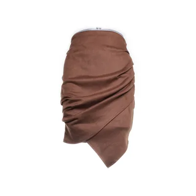 Jupe (Marron) de Styleboom Élasthane, Polyester