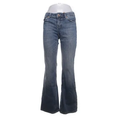 Spijkerbroek (Blauw) van Bershka Katoen, Elastaan