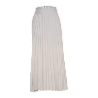 Jupe longue (Beige) de MSCH Copenhagen Polyester recyclé
