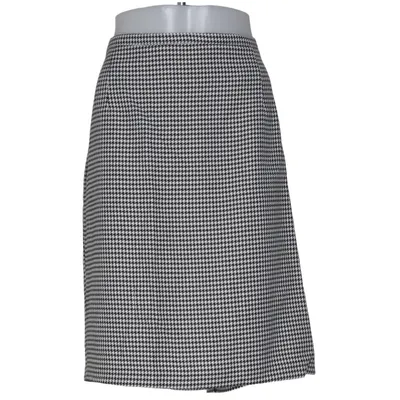 Skirt (Black, White) from Franco Callegari Elastane, Polyester, Viscose