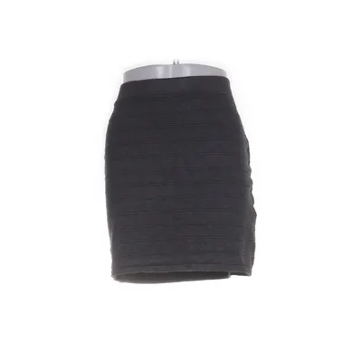 Skirt (Gray) from Oodji Polyamide, Viscose