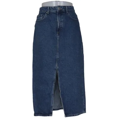 Jeansnederdel (Blå) fra ONLY Blue Denim Genanvendt bomuld