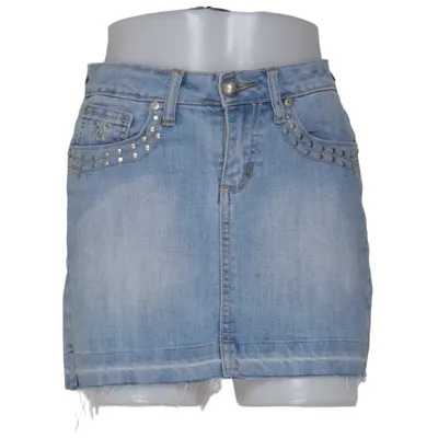 Jupe en jean (Bleu) de Success Coton, Élasthane
