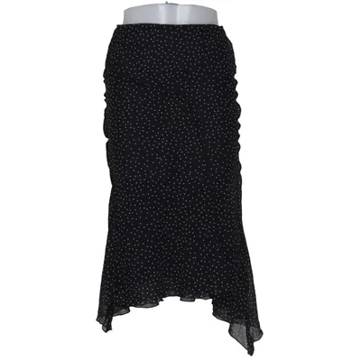 Skirt (Black, White) from Mango Polyester