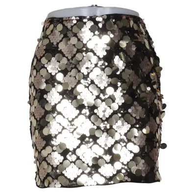Skirt (C-Fete/Irregular Sequins Skirt) from Costes Elastane, Polyester