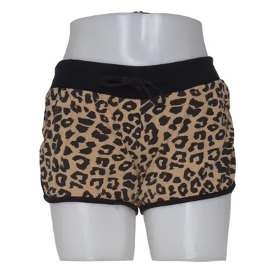 Sweatshort (Beige, Zwart) van Blind Date Casual Katoen