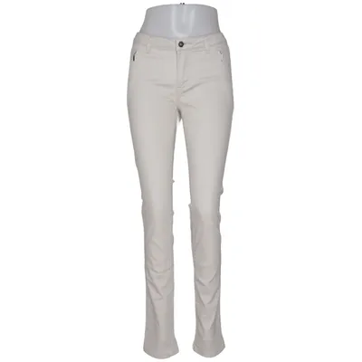 Spijkerbroek (Beige) van Honey B Blue Katoen, Elastaan, Polyester