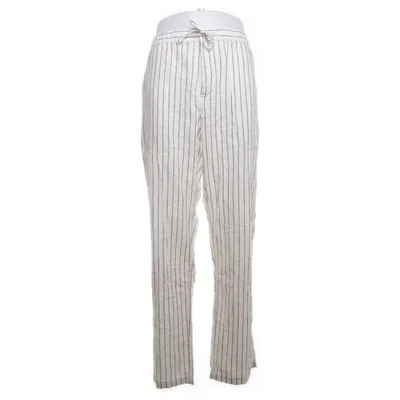Broek (Wit) van H&M Man Katoen, Linnen, Polyester