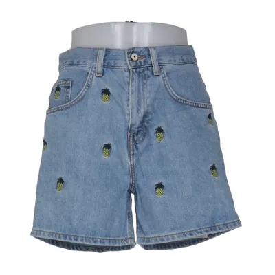 Jeansshorts (Blå, Gul) fra Zara Basic Z1975 Denim