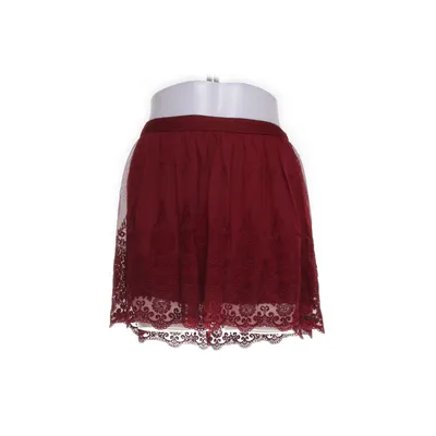 Kjol (Röd) från Hollister Bomull, Nylon