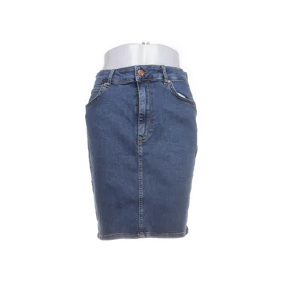 Spijkerrok (Blauw) van Denim Rebel Katoen, Elastaan