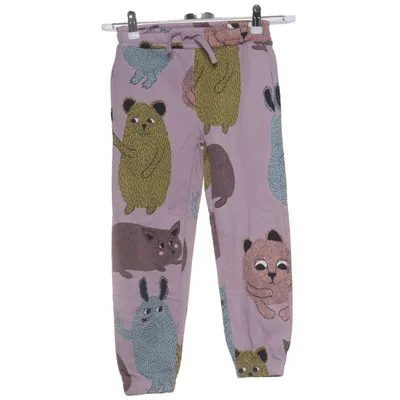 Mjukisbyxor (Lila, Flerfärgad) från Lindex Kids Bomull, Polyester