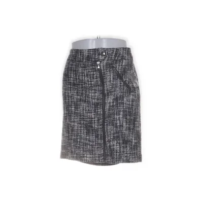 Skirt (Black, White) from Reitmans Acrylic, Polyester, Wool