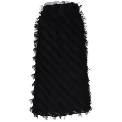Skirt (Black) from Ferrante Polyester
