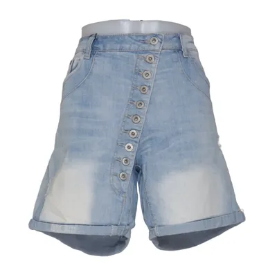 Jeansshorts (Blå) från Place du Jour Bomull, Elastan