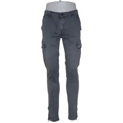 Cargo pants (Gray) from Smog Cotton, Elastane