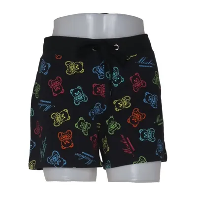 Pyjamasshorts (Sort, Flerfarvet) fra Moschino Underwear Bomuld, Elastan