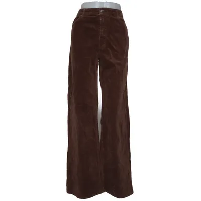 Corduroy pants (Brown) from Divided by H&M Cotton, Elastane