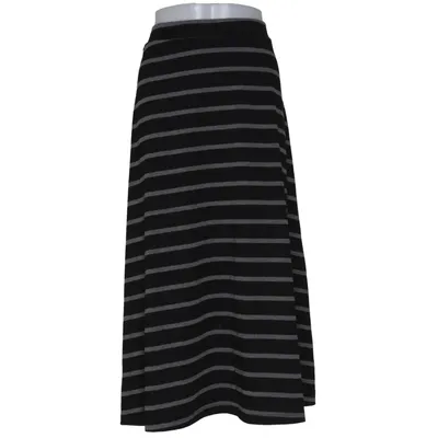 Maxi rok (Zwart, Grijs) van Comfy Copenhagen Elastaan, Polyester, Viscose