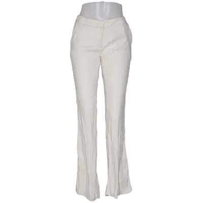Bukser (Low Waist Linen Flare Pants) fra Nelly Elastan, Linned, Viscose