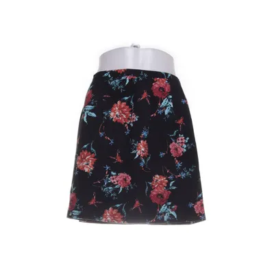 Skirt (Black, Multicolored) from Oasis Cotton