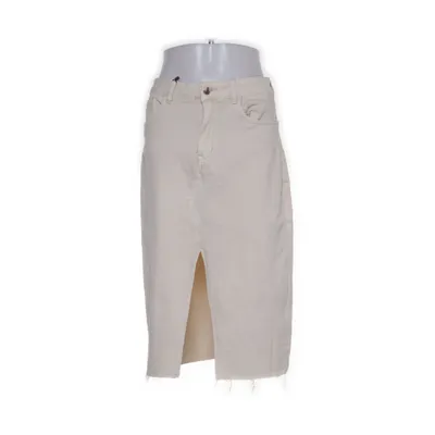 Jeanskjol (Beige) från Villa Bomull, Elastan