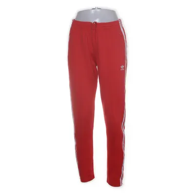 Träningsbyxor (Röd, Vit) från Adidas Bomull, Elastan, Polyester