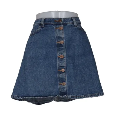 Denim skirt (Blue) from Monki Cotton