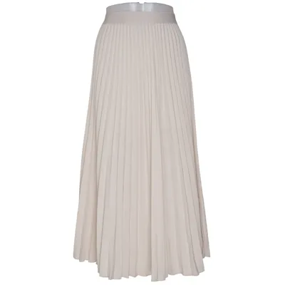 Maxi skirt (Beige) from H&M Polyester