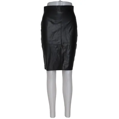 Skirt (Black) from Haan Fashion Polyester, Polyurethane