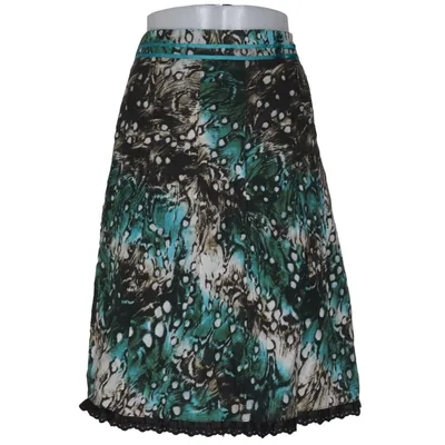 Skirt (Black, Blue, Multicolored) from Steilmann Cotton