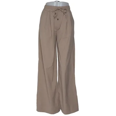 Palazzo broek (Beige) van Lumina Elastaan, Polyester, Viscose