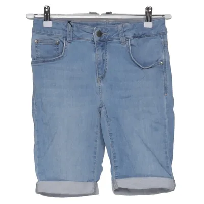 Short en jean (Bleu) de Fitz Coton, Élasthane