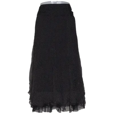 Maxirock (Schwarz, Weiß) von Ambiente Polyester, Seide
