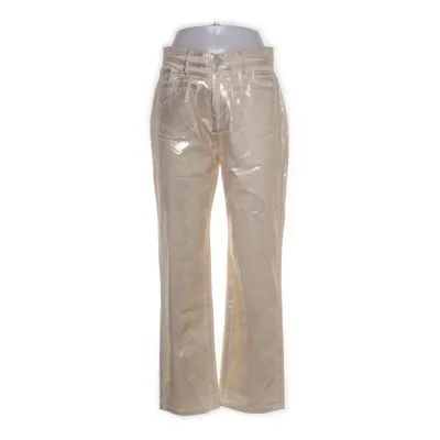 Jeans (Beige, Silverfärgad) från Drôle de Copine Bomull, Polyester