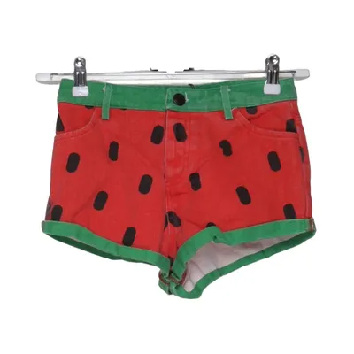 Short en jean (Rouge, Vert, Noir) de Lazy Oaf Coton
