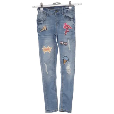 Jeans (Blå, Flerfärgad) från Page One Young Bomull, Elastan, Polyester, Viskos