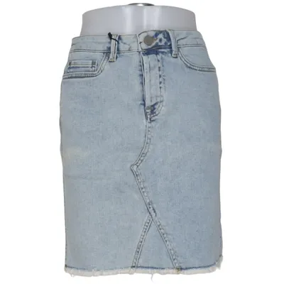 Jeanskjol (Blå) från Yaya Bomull, Elastan, Polyester