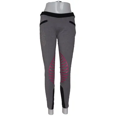 Reithose (Grau, Schwarz, Pink) von Star Rider