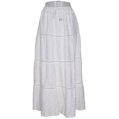 Maxi skirt (White) from Melissa Odabash Cotton
