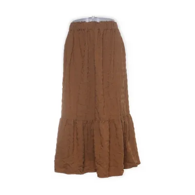 Kjol (Brun) från Mayla Stockholm Återvunnen polyester, Viskos